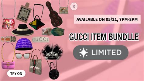 roblox gucci items going limited|Gucci jailbreak.